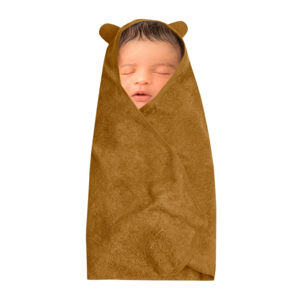 Pure Bamboo Swaddle For Infants | Rust - Image 5