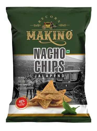 Nachos Jalapeno Chips, Packaging Size: 60 Gms