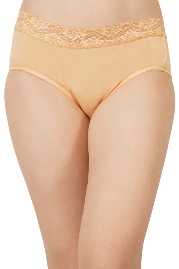 Bamboo Fabric Lace Panty Set | Pack of 3 - Image 4
