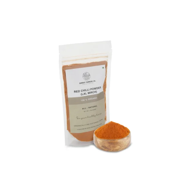 Organic Red Chilli Powder / Lal Mirch Masala - 100 Gms