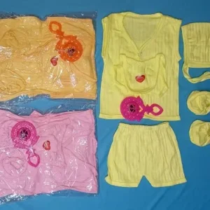 Newborn Cotton Dress Set