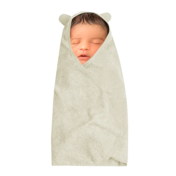 Pure Bamboo Swaddle For Infants | Cream - Image 5