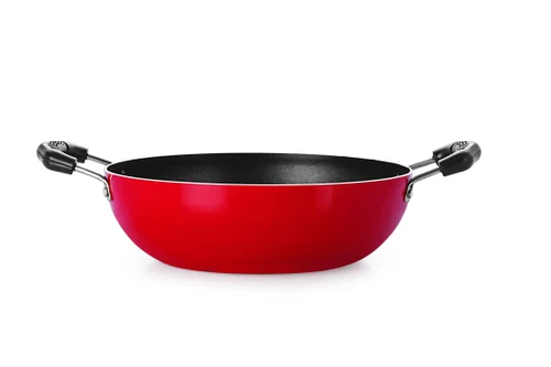2L Nirlon Regular Non Stick Aluminum Kadai - Image 3