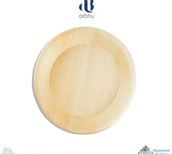 Areca Round Shallow Plate Combo