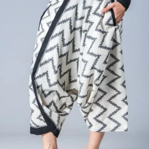 Ikat Zigzag Turkish Pant