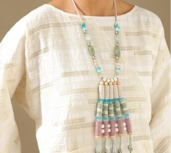 Tribal Statement Necklace Multicolored