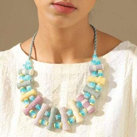 Adjustable Multicolored Dori Necklace