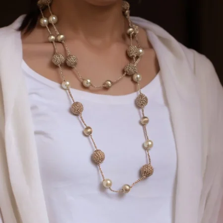 Nakshatra Pearl Necklace