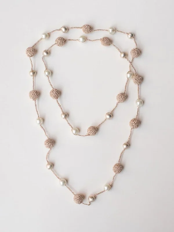 Handmade Nakshatra Pearl Necklace - Image 2
