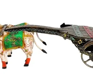 Antique Bullock Cart Decorative Showpiece