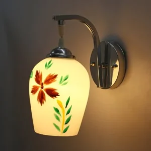 White Printed Wall Lamp