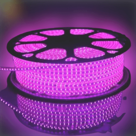 100M Pink LED Rope