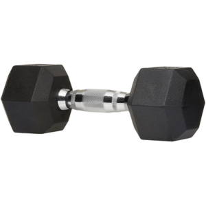 SK Hex Rubber Dumbbells