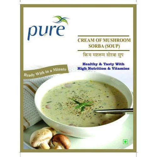 Instant Cream Of Mushroom Soup Premix Powder