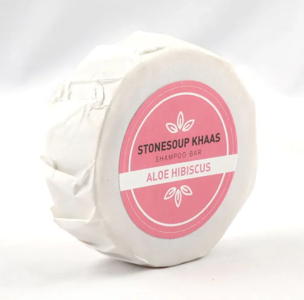 Stonesoup Khaas Shampoo Bar: Aloe Hibiscus 100g - Image 4