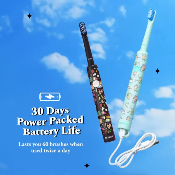 Electric Toothbrush Model 005 - Alicia's Limited Edition - Colorful Chaos - Image 3