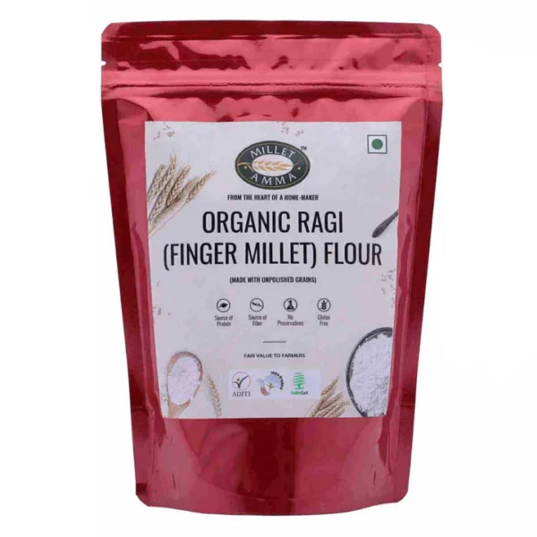 Organic Ragi (Finger Millet) Millet Flour | Gluten Free