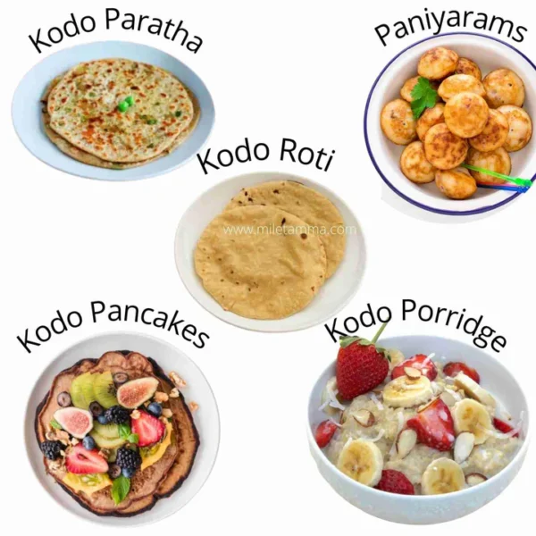 Kodo Millet Flour Organic 500 G - Image 2