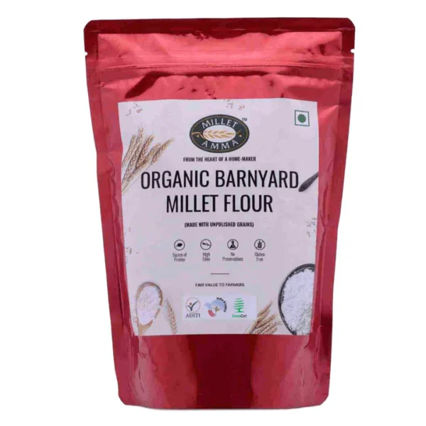 Barnyard Millet Flour Organic 500 G