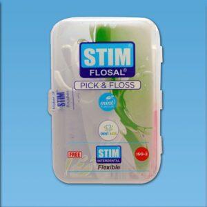 STIM Flosal - Pick And Floss - Right Angle