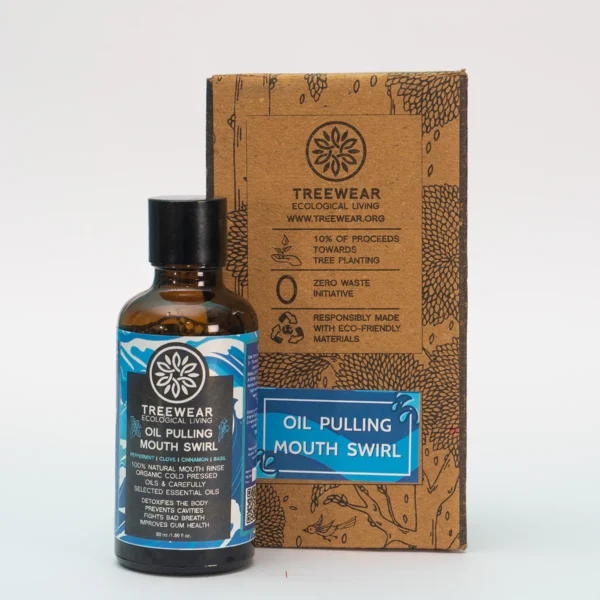 Oil Pulling Mouth Swirl (50ml) Travel/Sample/Starter size - Image 3