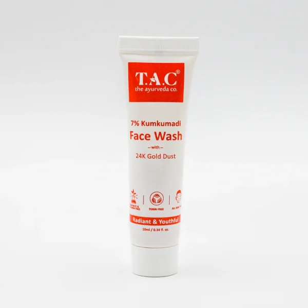 7% Kumkumadi Face Wash with 24K Gold Dust Saffron & 24K Gold | Deeply Cleanses Skin