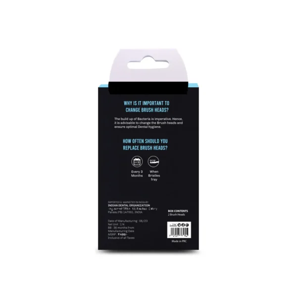 ADVANCED RECHARGEABLE ELECTRIC TOOTHBRUSH - SONIC SPARK (BRUSH HEAD-2) - Image 3
