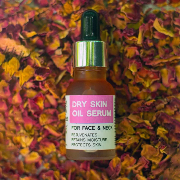 Dry Skin Serum - for Face & Neck (15ml) - Image 2