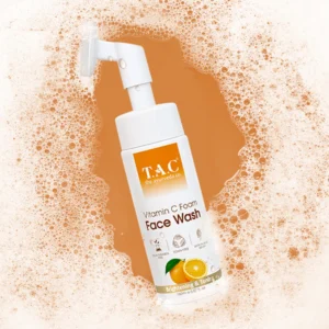 Vitamin C Foaming Face Wash Anti Aging Foaming Face Wash for Glowing Skin, Tones & Tightens