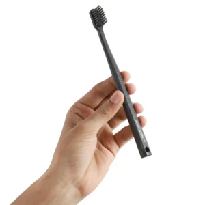 BIO BLACK ADULT BIODEGRADABLE TOOTHBRUSH (PACK OF 2)