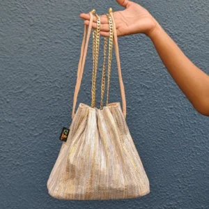 Upcycled Handwoven Potli Sling (PS0424-009)
