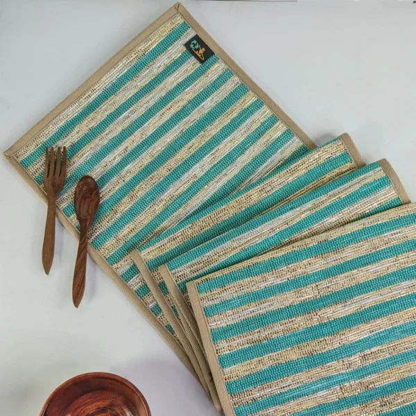 Upcycled Handwoven Table runner (TR0424-014)