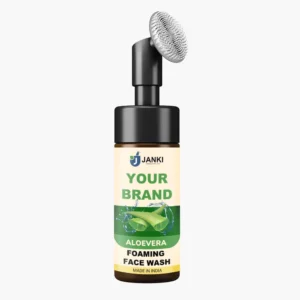 Aloe Vera Foaming Face wash, Plastic Bottle, Packaging Size: 150ml, 500ml, 1000ml